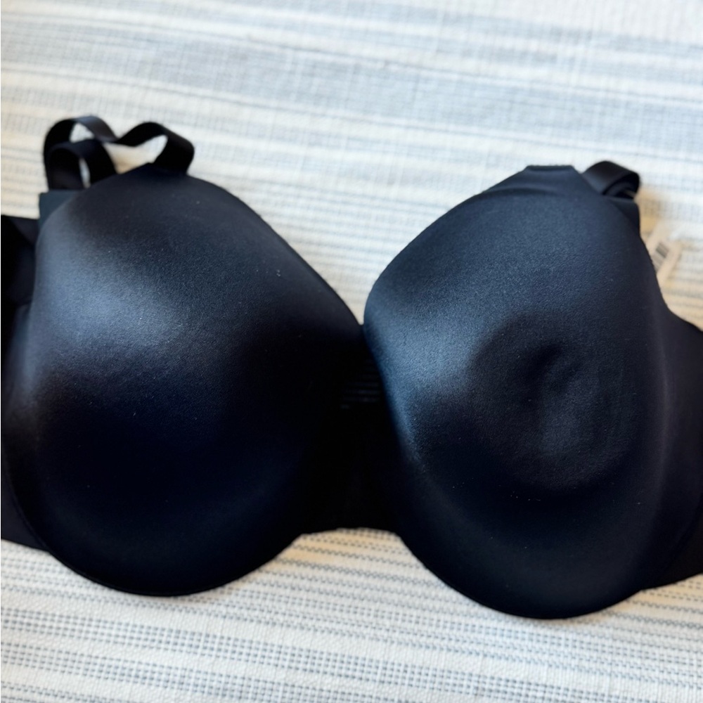 Soma Black Full-Coverage Bra with Molded Cups